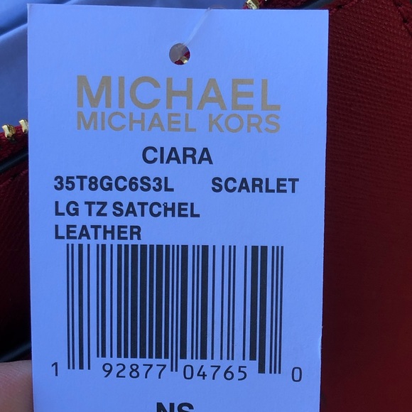 Nwt Michael Kors large Ciara handbag&wallet - Picture 3 of 8